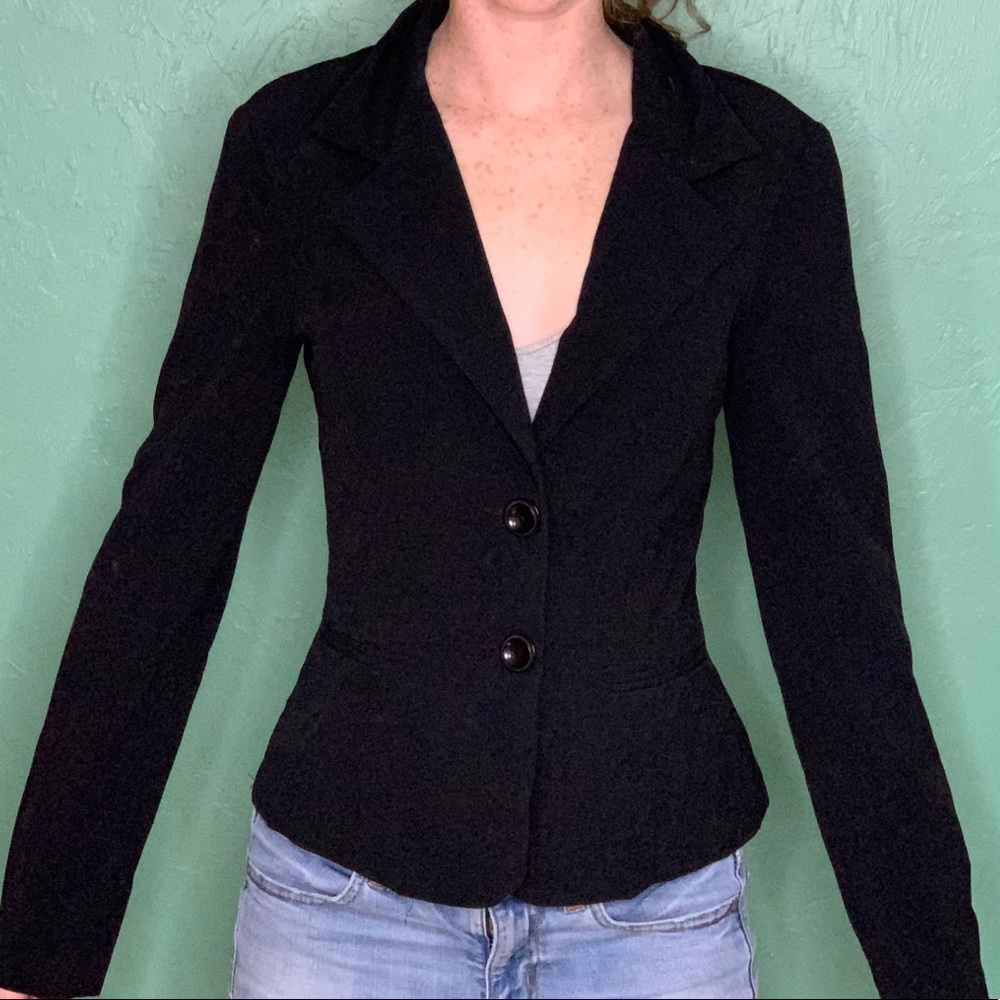 BCX MED. black office blazer great condition
